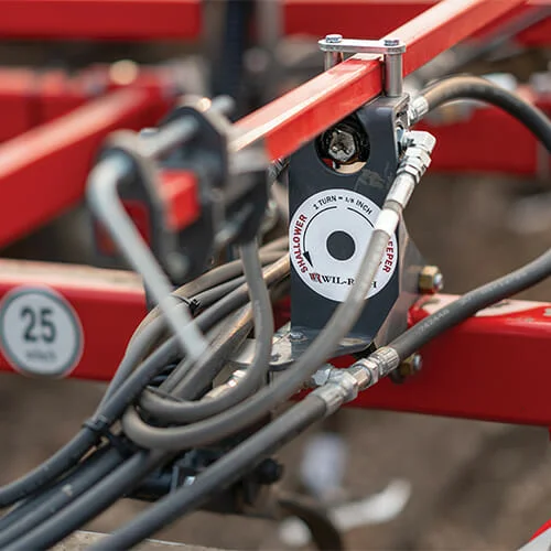 Field Cultivator Depth Control